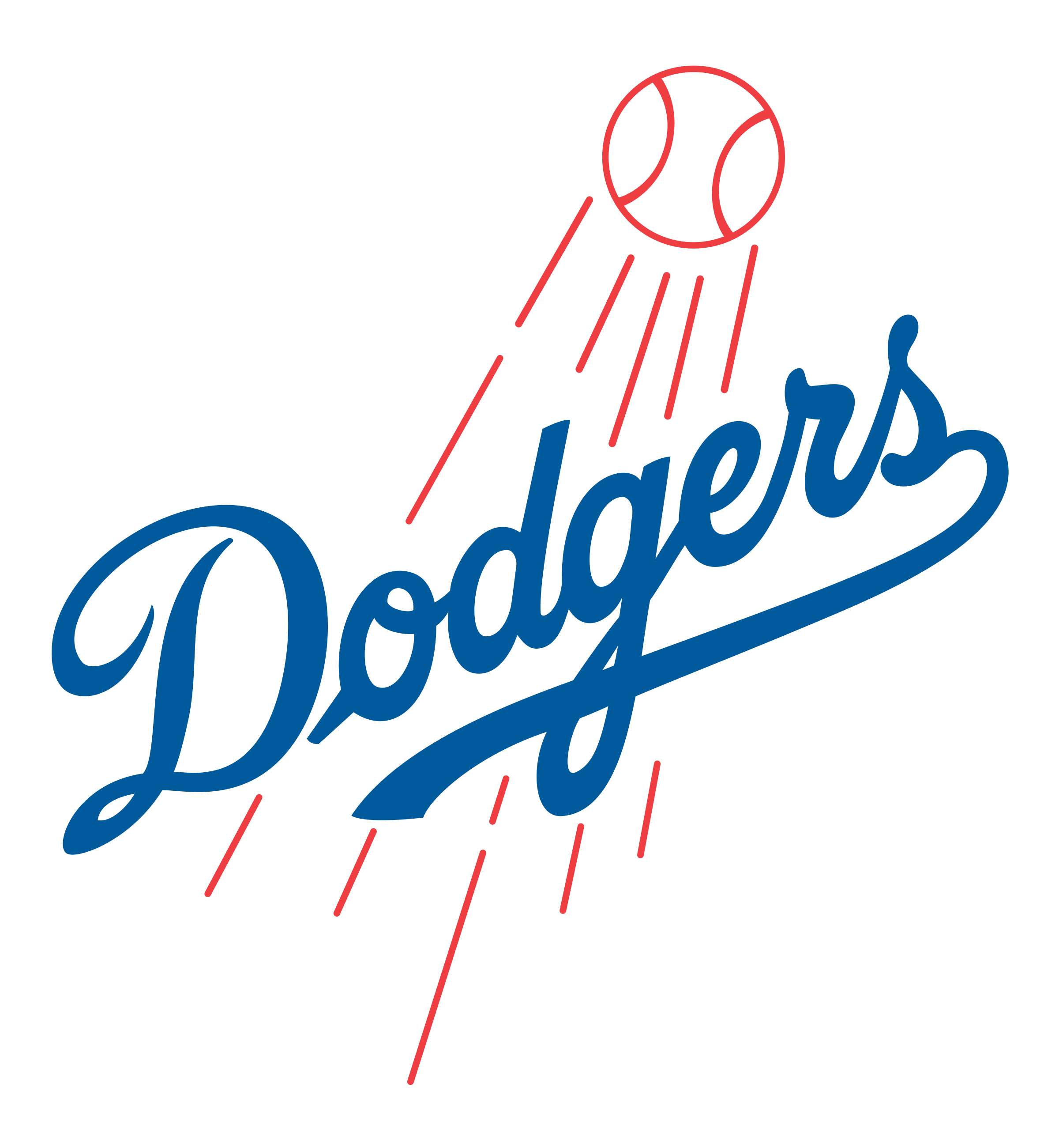 Los Angeles Dodgers logo transparent