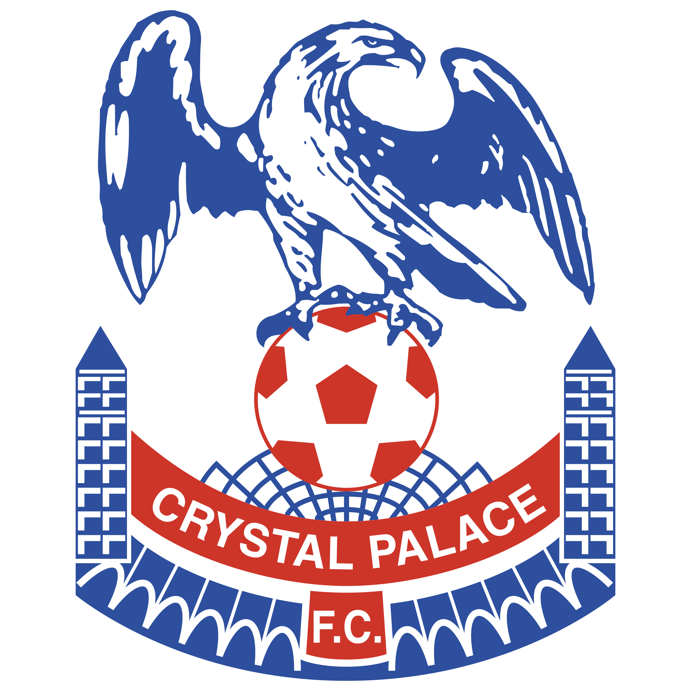 Crystal Palace FC Logo png transparent