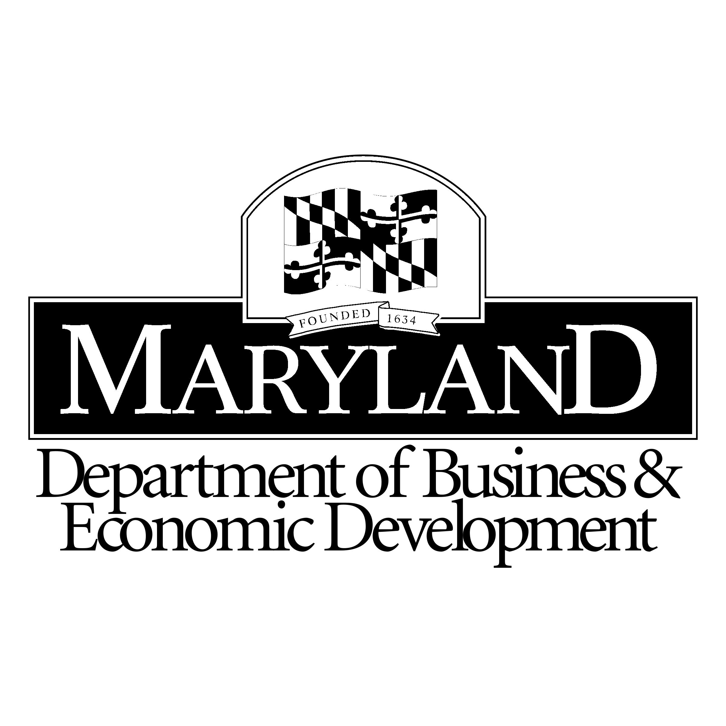 Maryland Logo black and white