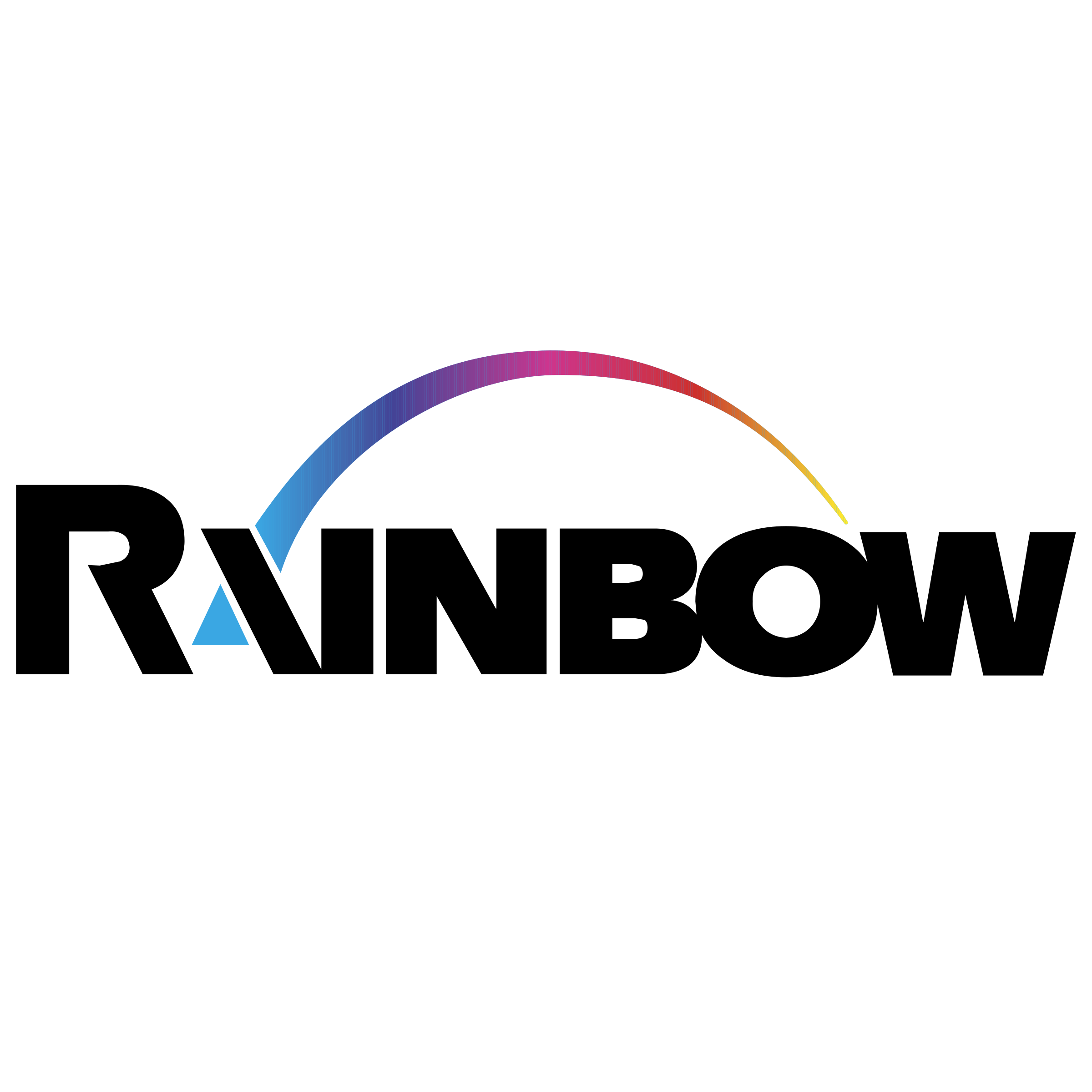 Rainbow logo – Telegraph image.