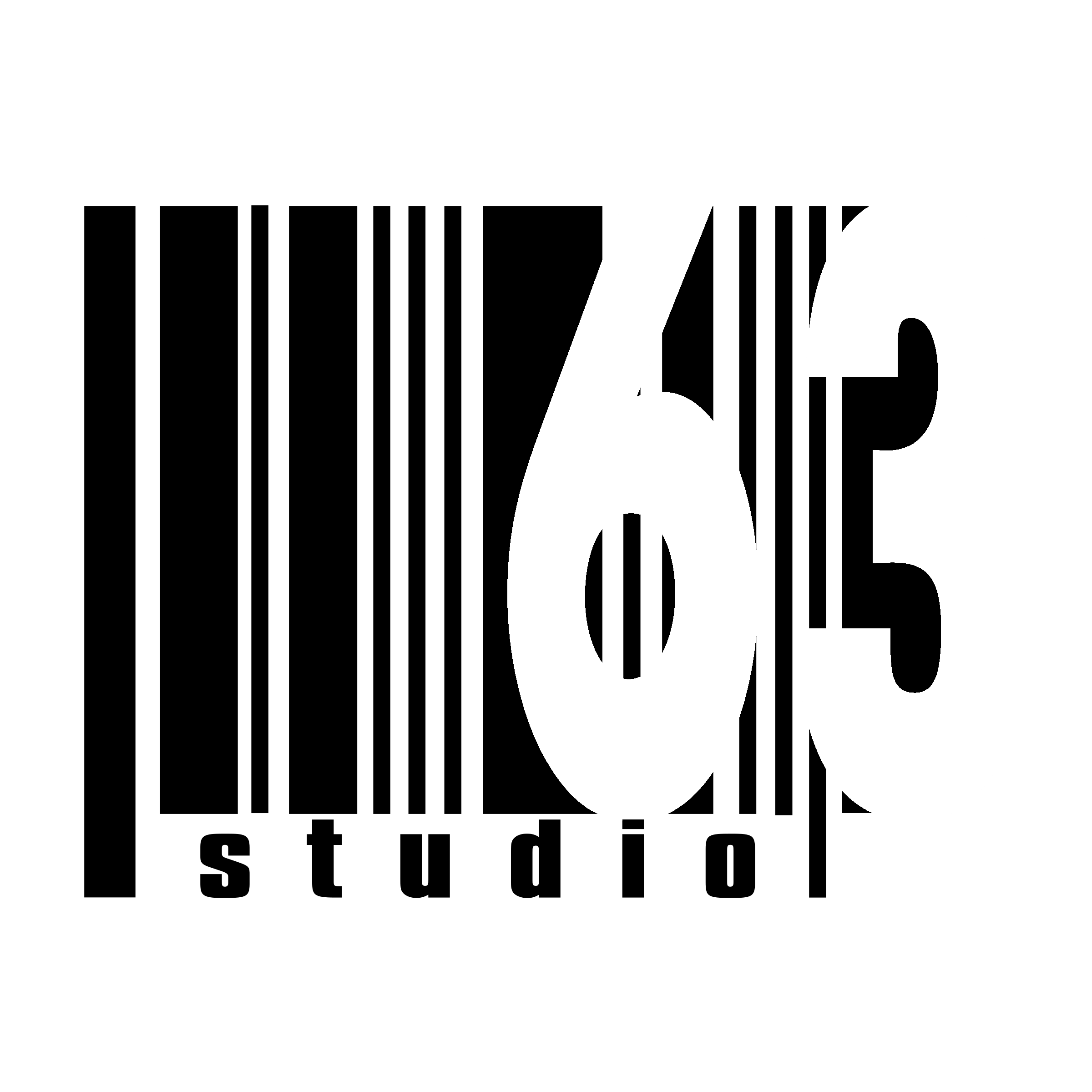 Studio 63 Logo black and white