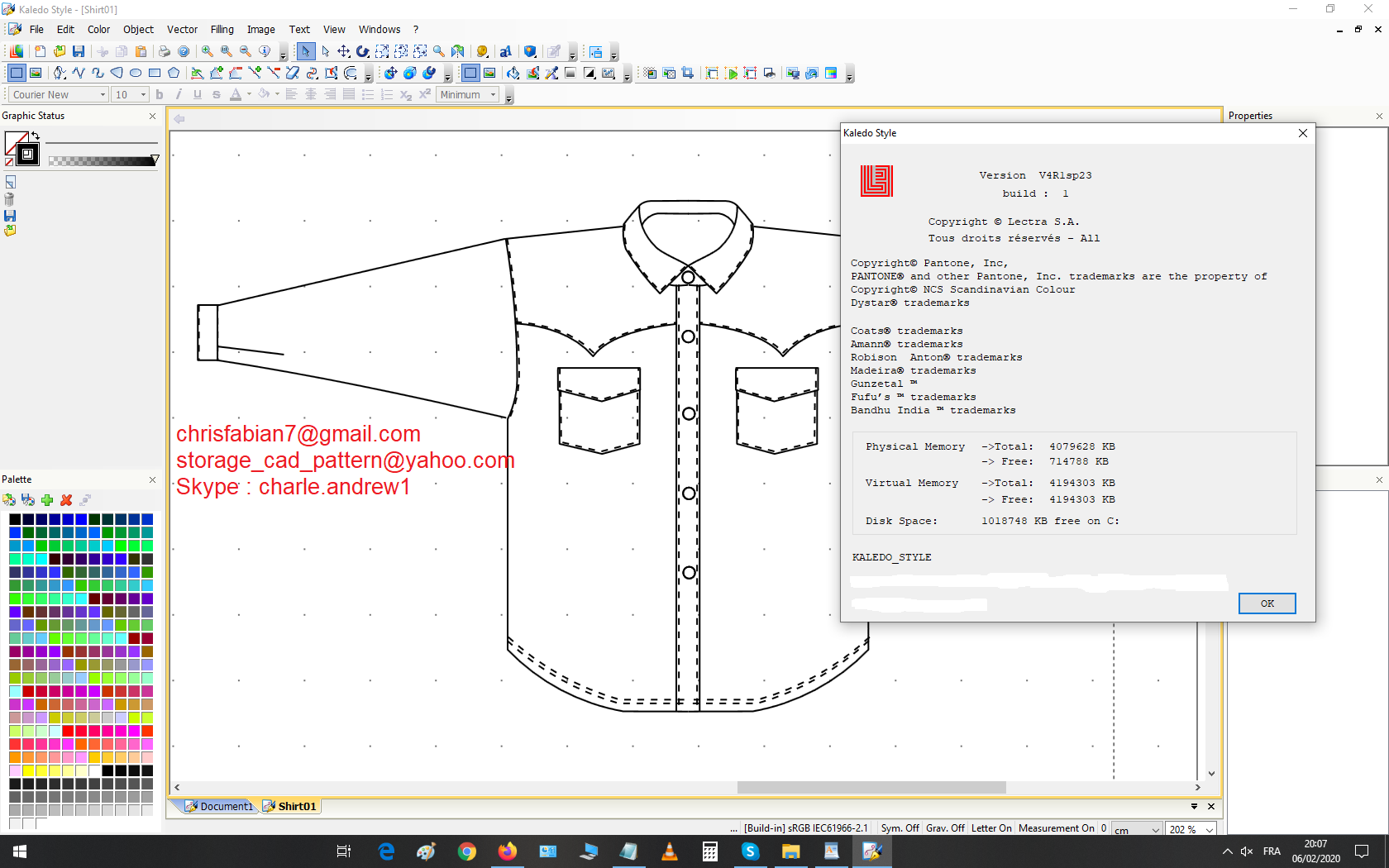 Lectra Kaledo Style V4R1 SP23 support all Operation System 32+64 Bit ...