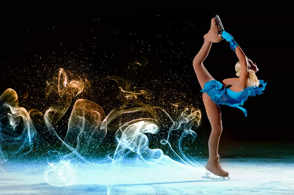 Mieux décrypter les sauts du patinage artistique. © Sergey Nivens, fotolia