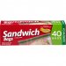 Store Brand Resealable Sandwich Bags 40CT