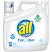 All Liquid Detergent Free Clear 2x Concentrate 141oz BTL