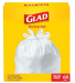 Glad Quick Tie Tall Kitchen Bags 13 Gallon 68