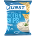 Quest Tortilla Style Protein Chips  High Protein  Ranch Flavor  Single Bag  1.1 Oz