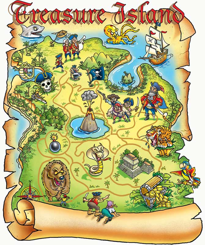 Treasure Island Maps