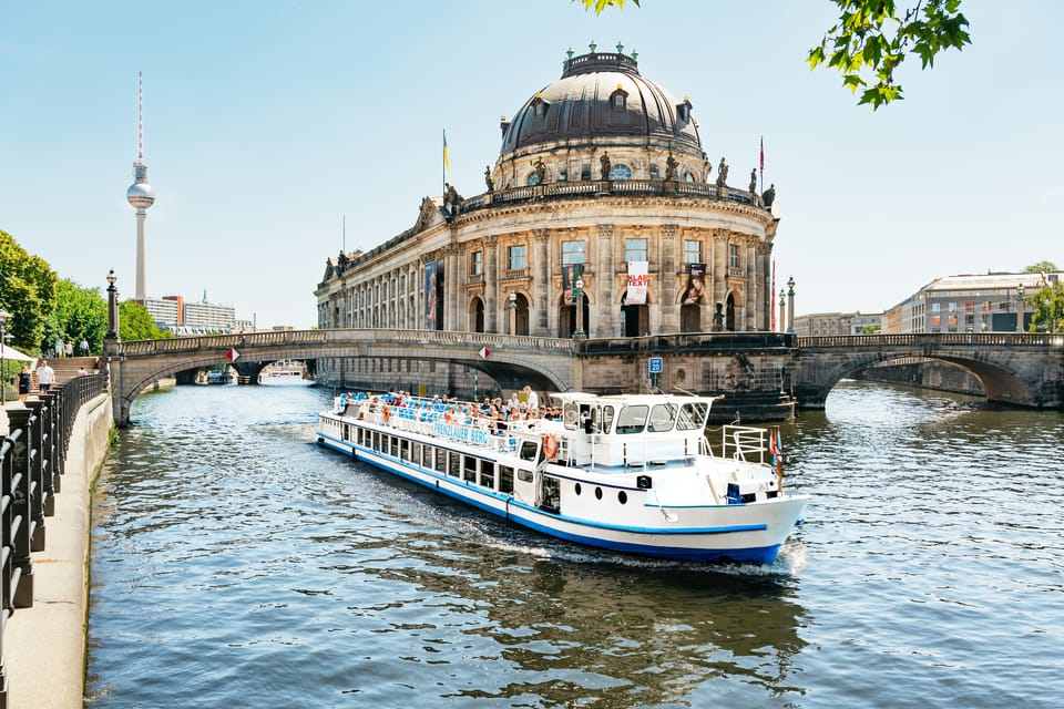 Berlin, Capital of Germany : Boat Trip on the River Spree