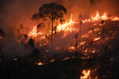 Fire and Deforestation in Porto Velho in the Amazon in BrazilQueimadas e Desmatamento em Porto Velho na Amazônia