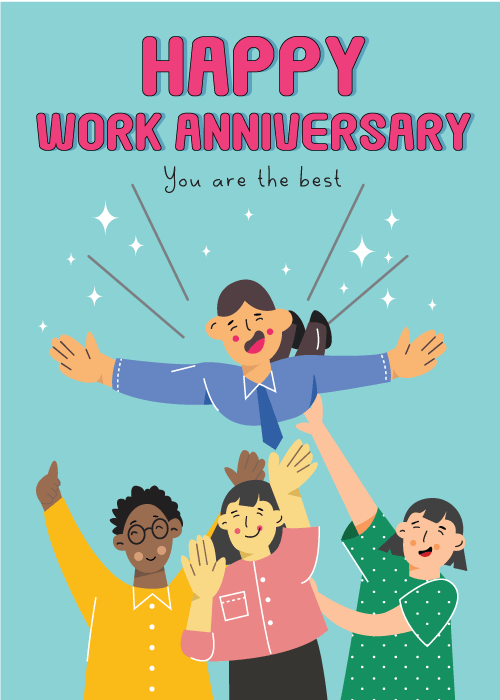 Happy Work Anniversary Ecard