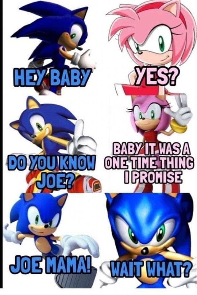 Sonic Animation Memes