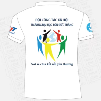 ao thun doi cong tac xa hoi dai hoc ton duc thang 1