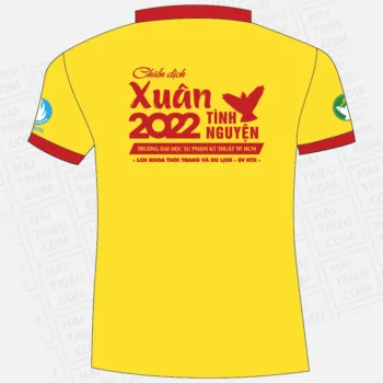 ao thun chien dich xuan tinh nguyen 2022 lch khoa thoi trang va du lich sv ktx dh su pham ky thuat tp hcm