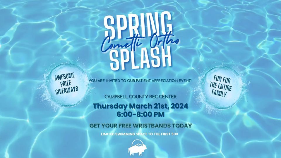 Patient Appreciation Event- Spring Splash 2024 | Campbell County Parks ...