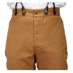 Classic Canvas Trousers - Brown