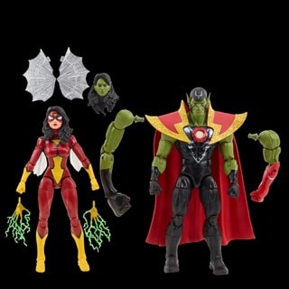 Skrull Queen and Super-Skrull Hasbro Marvel Legends Series Avengers 60th Anniversary Action Figures