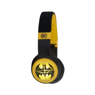 Lazerbuilt Batman Logo Light-Up Bluetooth Headphones