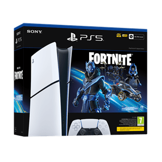 PlayStation 5 Fortnite Digital Edition Console Bundle (Slim)