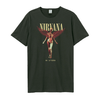 In Utero Charcoal Nirvana Tee