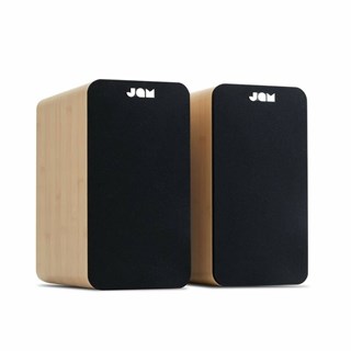 Jam Wood Bluetooth Bookshelf Speakers