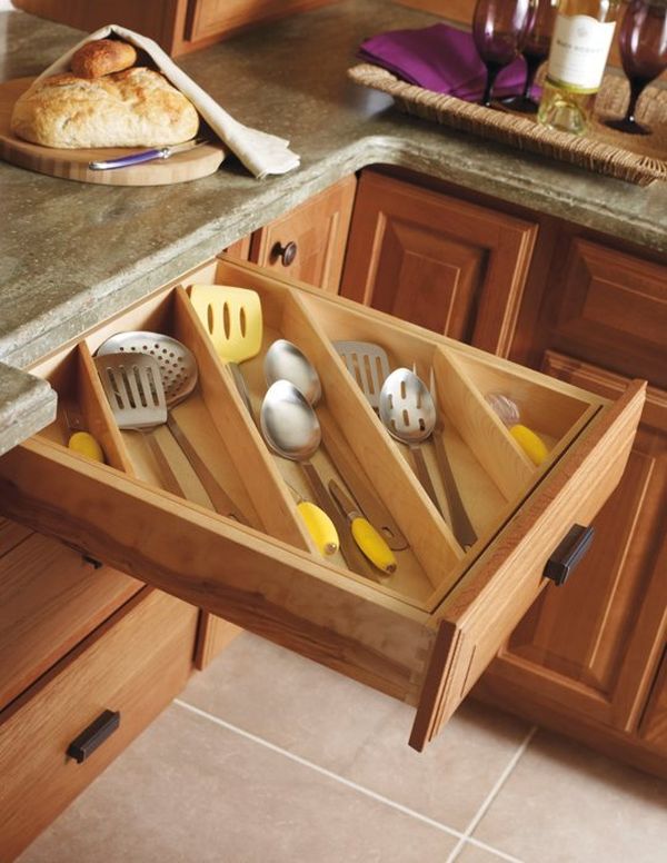 Rattanand wire baskets for kitchen organization