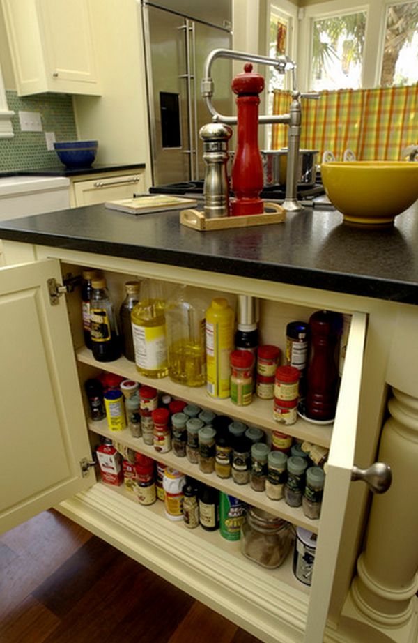 Rattanand wire baskets for kitchen organization