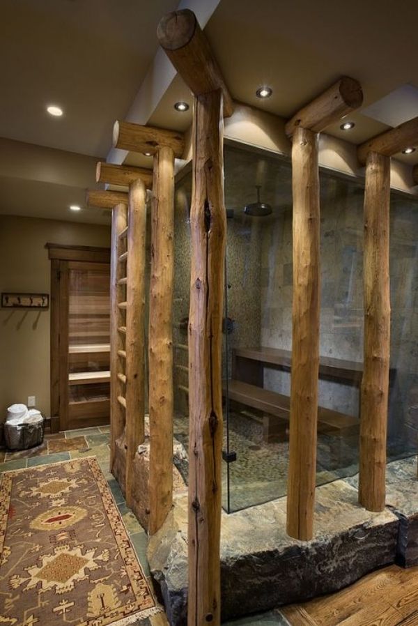 A Wall Mounted Rainfall Shower