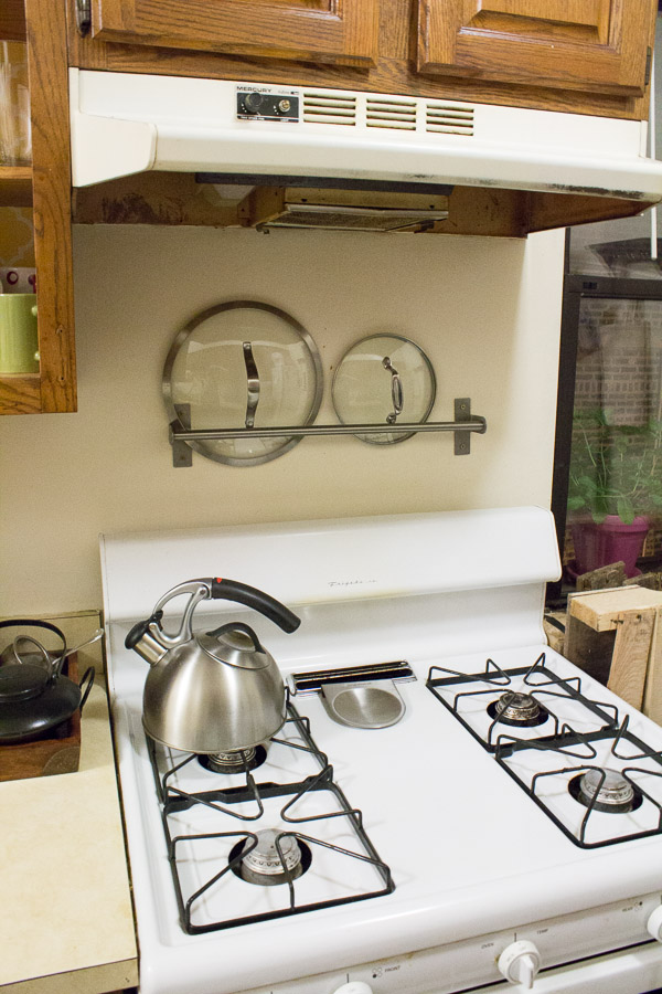 Rattanand wire baskets for kitchen organization