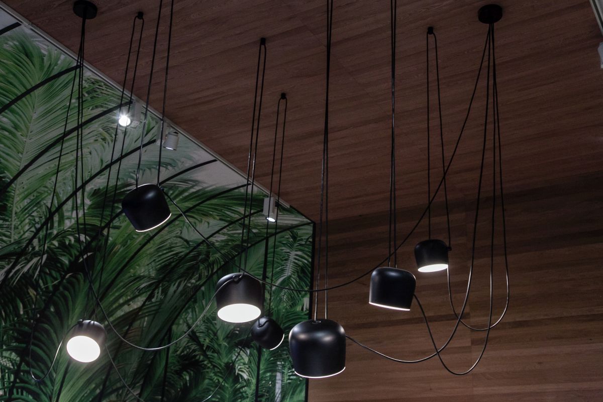 Pendant living room modern black pendants