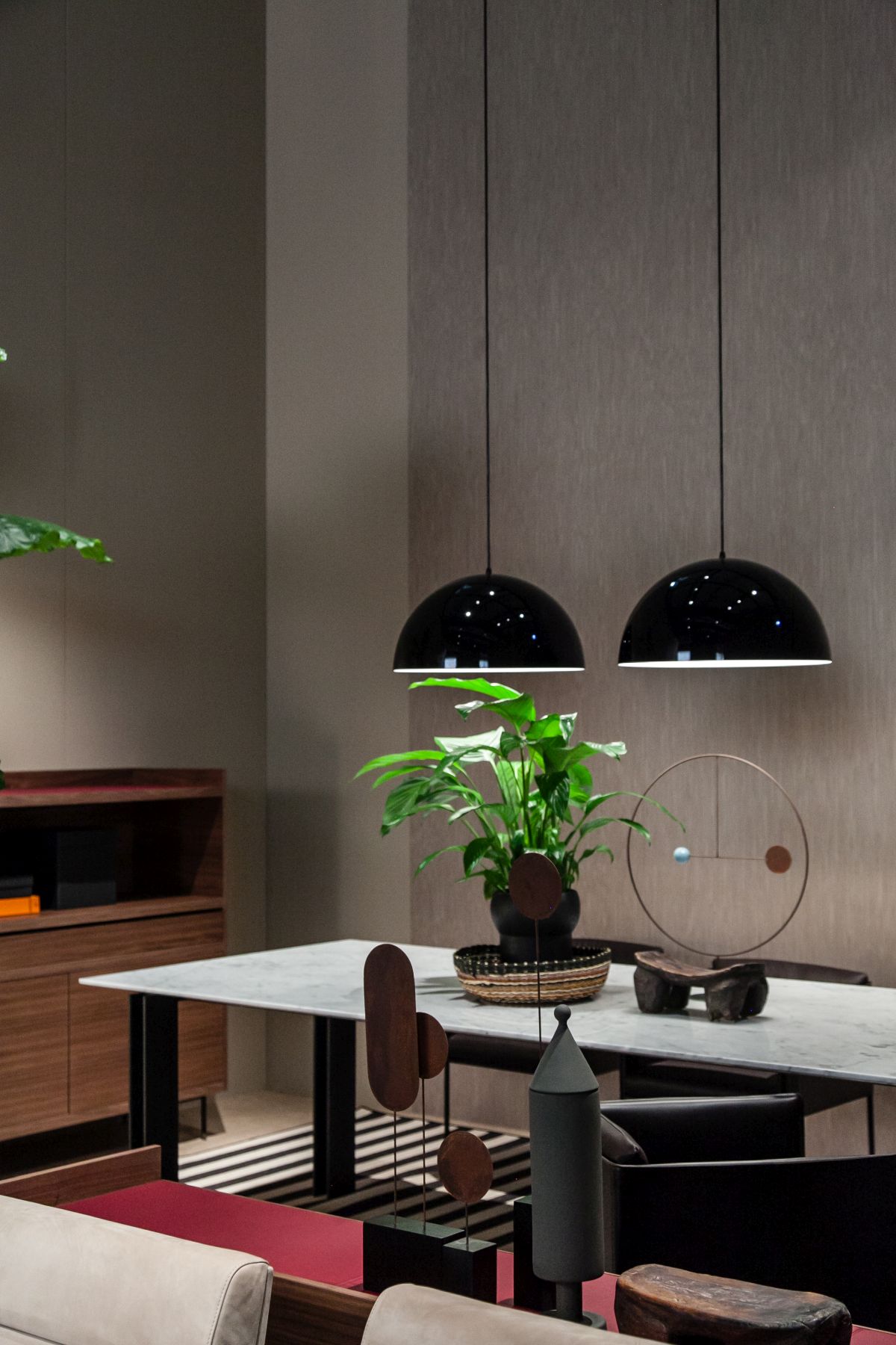 Pendant living room modern black pendants