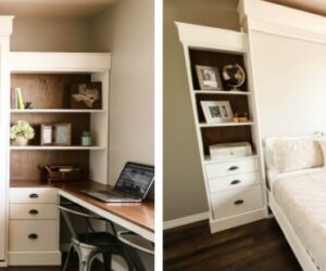 How To Reinvent A Spare Room With A DIY Murphy Bed