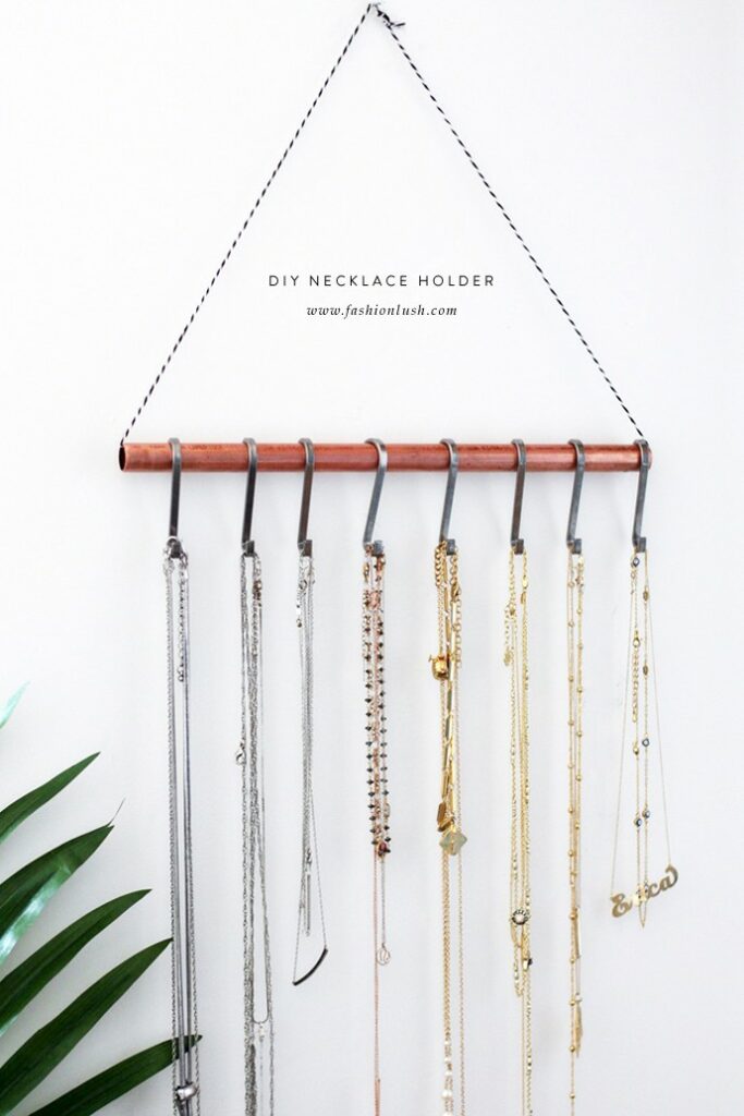 Minimalist Necklace Holder Jewelry Storage