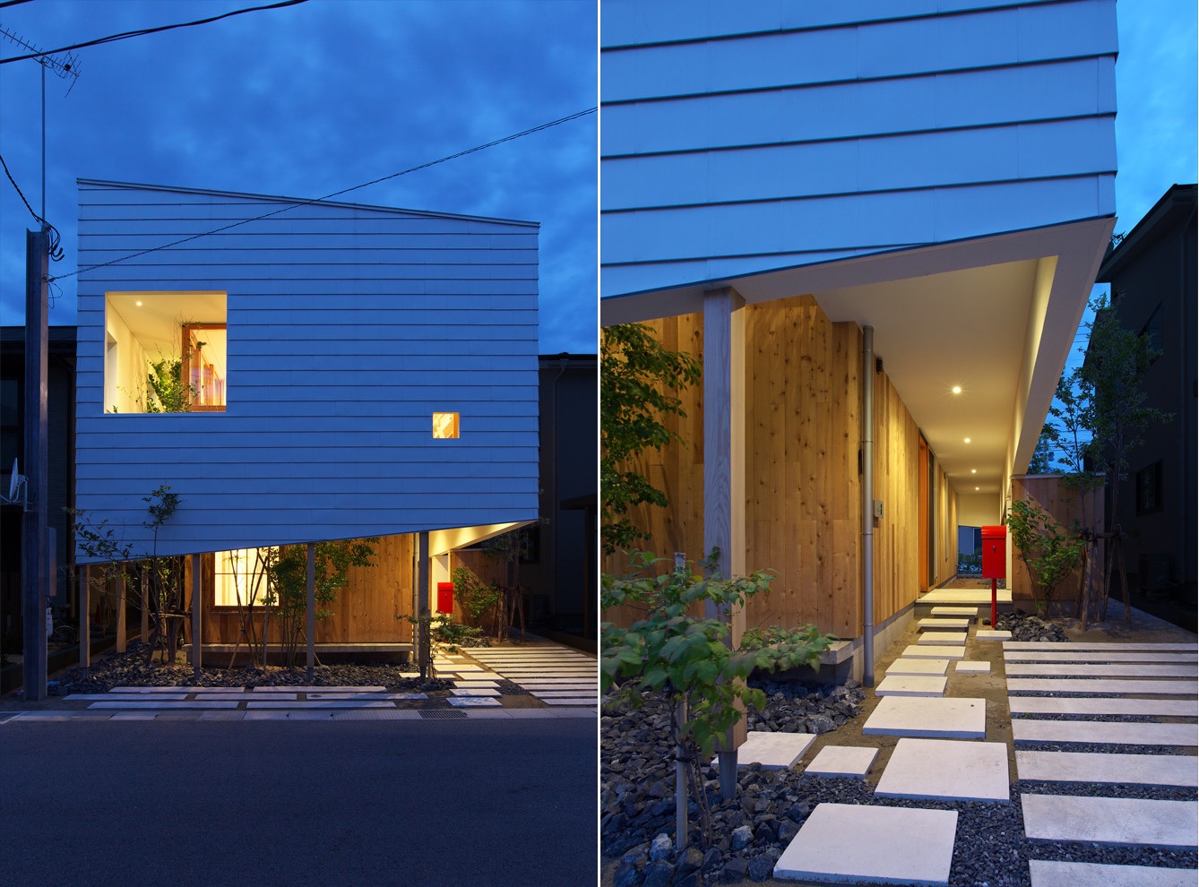 Japanese studio Tatsuya Kawamoto Associates house in Ichinomiya Japan roof 150x150