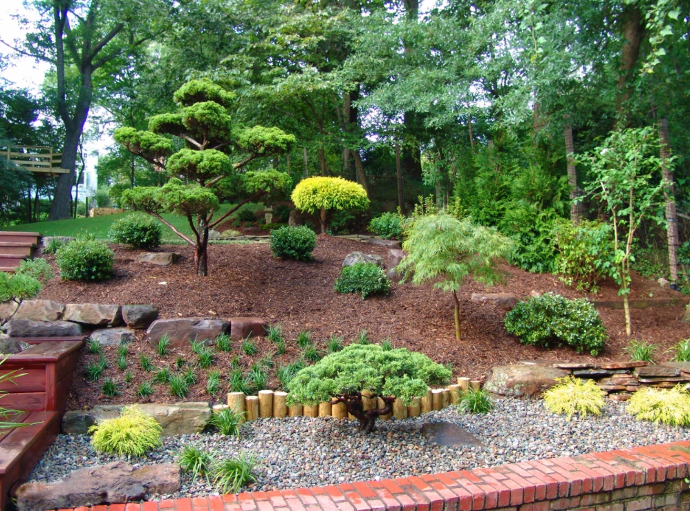 Landscape edging design