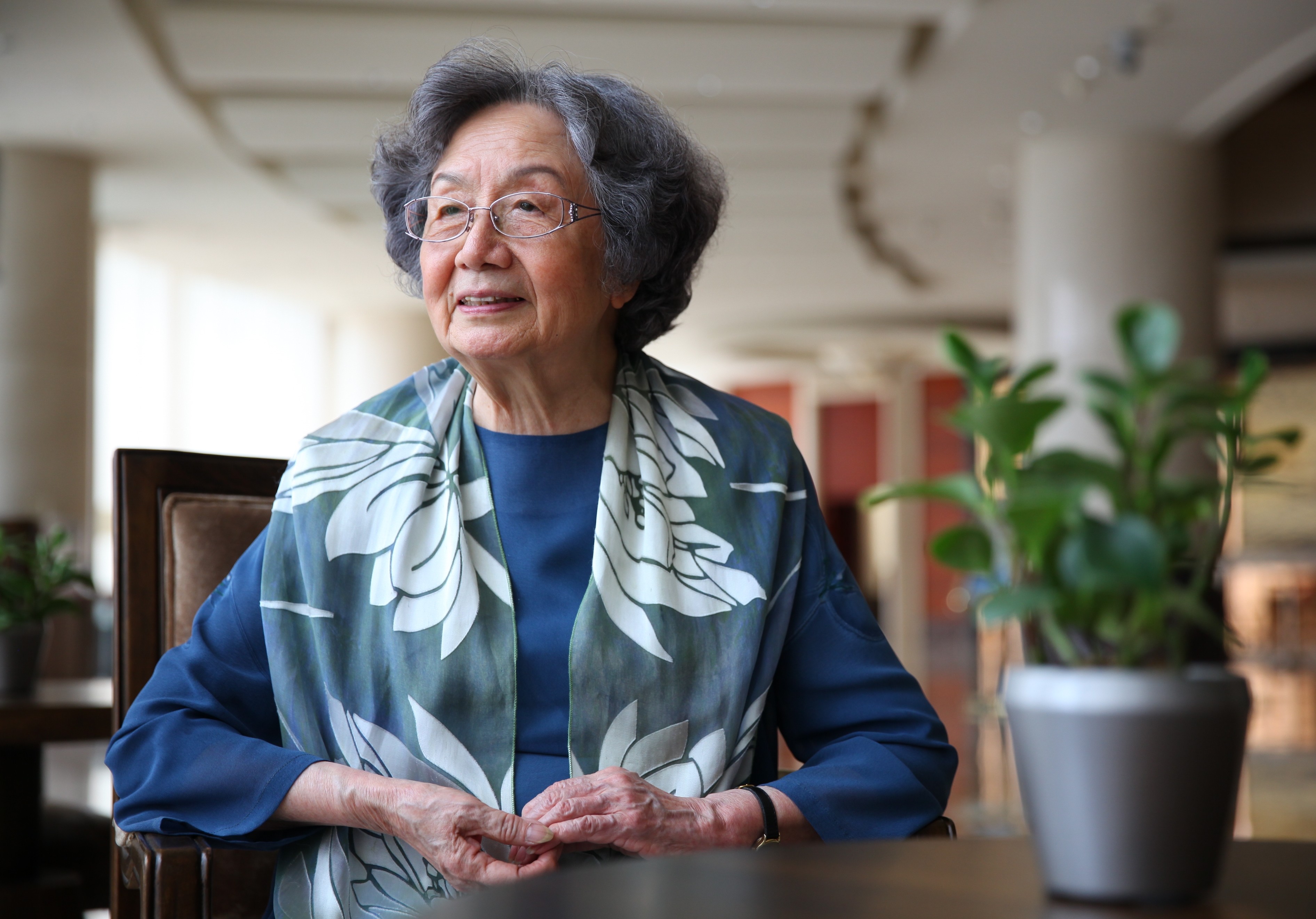 Yeh Chia-ying spent seven decades researching and promoting classical poetry across mainland China, Taiwan, the United States and Canada. Photo: Xinhua