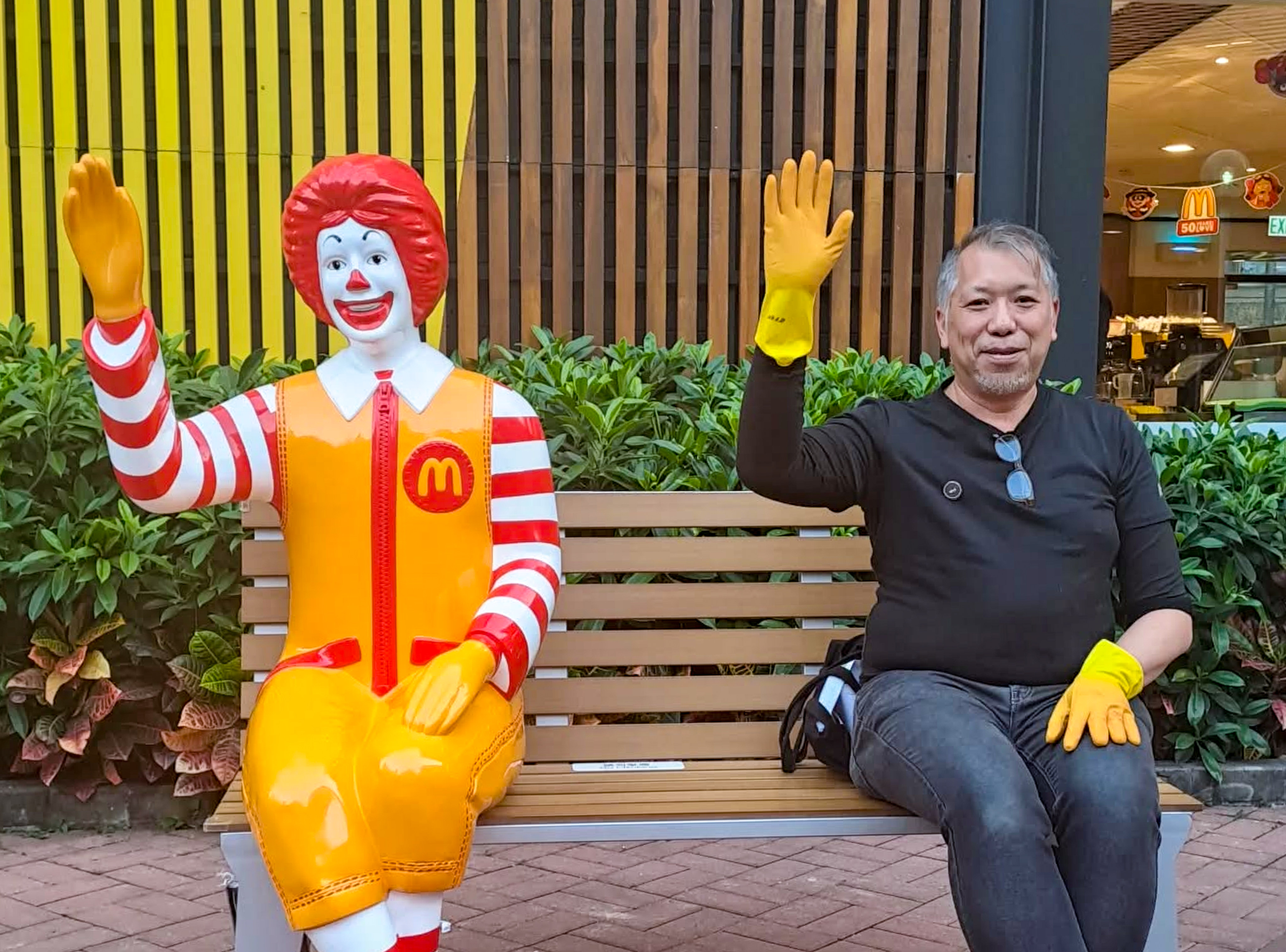 A Hong Kong artist known for advocating for labour rights has been sacked by McDonald’s for allegedly disclosing confidential information. Photo: Facebook