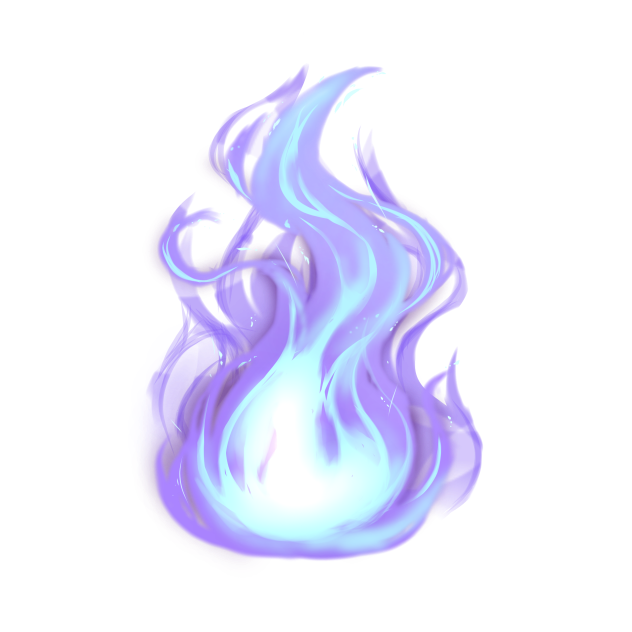 fire (purple) - ibisPaint