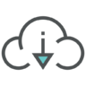 Cloud, download Icon