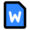 File, word Icon