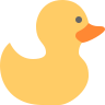 Rubber, duck Icon