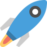 Space, rocket Icon