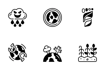 Climate Change Icon Pack