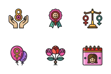 Women's Day Icon Pack