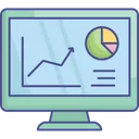 Free 사업실적 대시보드 데이터시각화 아이콘