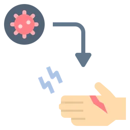 Free 병원체 확산  아이콘