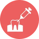 Free Teeth Syringe Teeth Treatment Dental Syringe Icon