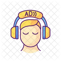 Audio description  Icon