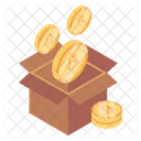 Bitcoin Block Reward  Icon