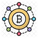 Bitcoin Network Cryptocurrency Bitcoin Icon